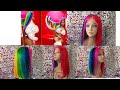 Arrogant Tae Inspired Rainbow Wig 🌈 Colorful Wig Tutorial