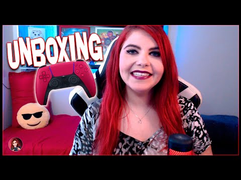 UNBOXING CONTROLE DO PS5 | COR RED ♥