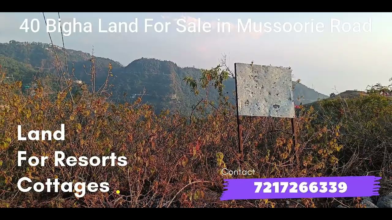 land for Sale in Mussoorie property in mussoorie YouTube