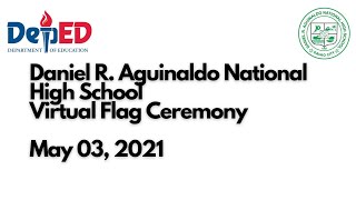DRANHS Virtual Flag Ceremony May 03, 2021