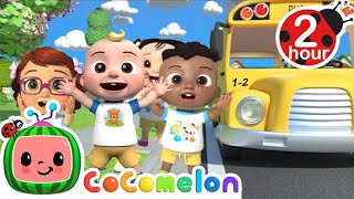 Wheels On The Bus 2 Hour Cocomelon Nursery Rhymes