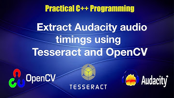 C++ Project Ideas : Extract text from image (Tesseract, OpenCV  and Audacity)