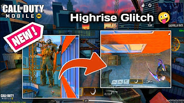 New  glitch 😲 in highrise of call of duty mobile