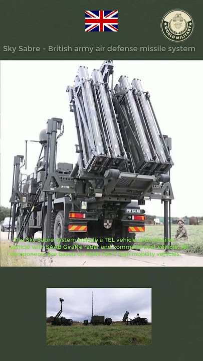 Sky Sabre - British army air defense missile system #military #defence #army