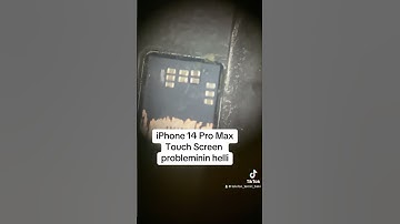 IPHONE 14 PRO MAX TOUCH SCREEN PROBLEM FIX