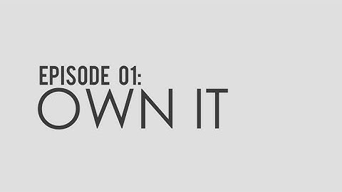 OWN It - Christopher M Duncan | The FIRST Step | 7 Steps