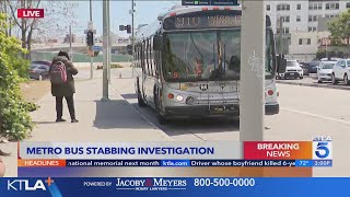 Man stabbed near bus; latest in string of Metro violence