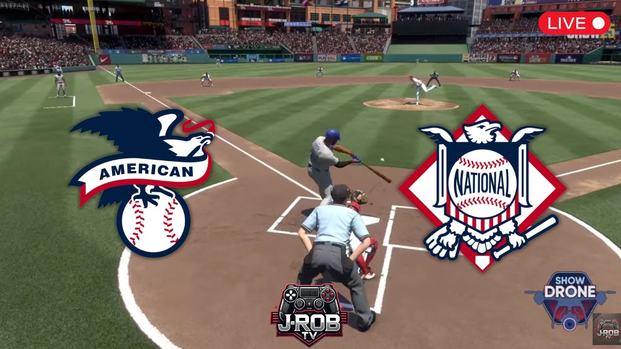  live al all stars vs vs nl all stars july 15th mlb the show 25