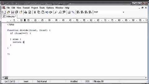 Beginner PHP Tutorial   185   Throwing an Exception
