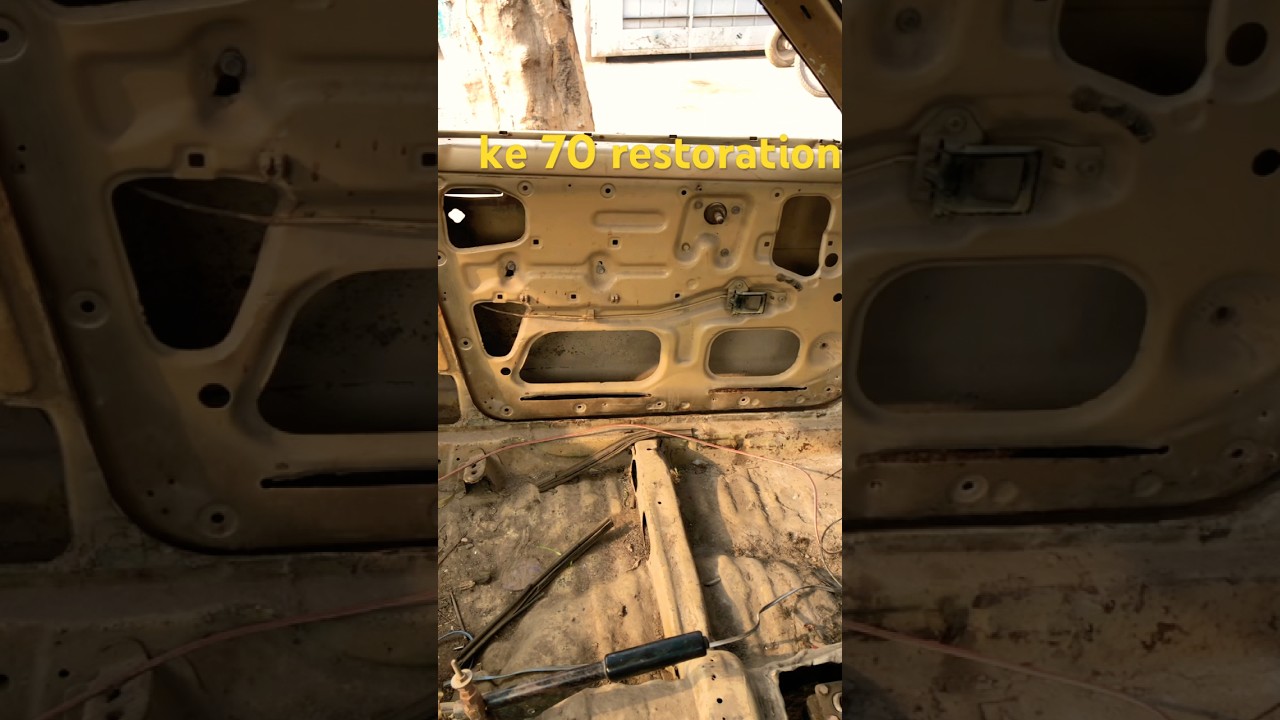 Toyota crolla ke 70 restoration