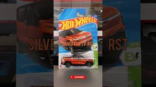 Hot Wheels Silverado Ev Rst 086250 2025 Hw Ev 610 Colour Habanero Orange N Case