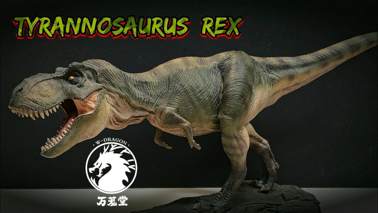 W Dragon Lost World Jurassic Park Tyrannosaurus Rex Review Youtube