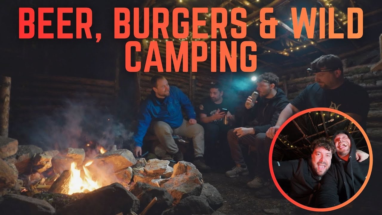 New Year’s Eve Wild Camp 🍻 Fire, Beers, Burgers & Pure Banter | Brothers Wild