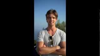 Drew Van Acker says Hi from UsWeekly Photoshoot!
