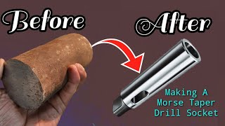 Drill sleeve useful handmade tools | amazingly DIY great tool | Genius idea | Morse taper socket