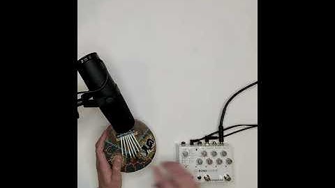 Isolation Loop 6 - Empress Echosystem, Kalimba Thumb Piano #Shorts