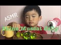 [RD Mukbang]美味しくないモッバン。物足りない音フェチ。シャインマスカット寒天ゼリー。