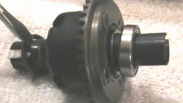 Shimming the diff on a Redcat Racing 8e series part III