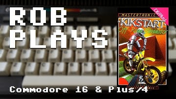 "Kikstart" on C16 (and C64) (50fps Real Hardware) - Rob Plays 3.12