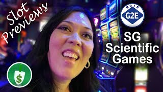 #G2E2018 SG - James Bond Die Another Day, Monopoly Grand,  The Great Immortals slot machines