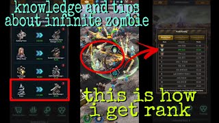 knowledge and tips about infinite zombie. #aoz #ageofz #ageofzorigins screenshot 4