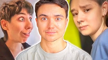 "Do I Pass As A Guy??" Reacting To Trans Identified Girls On TikTok