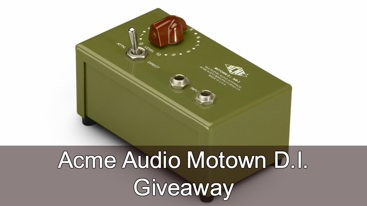 Acme Audio NAMM Interview & Motown D.I. Giveaway - Warren Huart - Produce  Like A Pro.