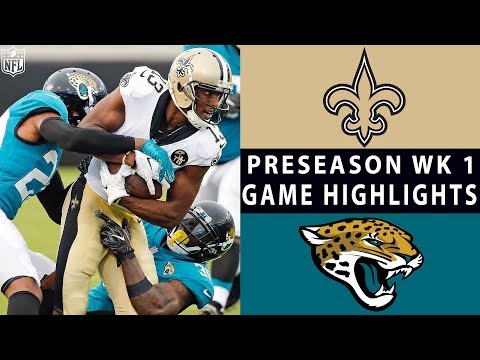 Saints vs. Jaguars Highlights | NFL 2018 Preseason Week 1