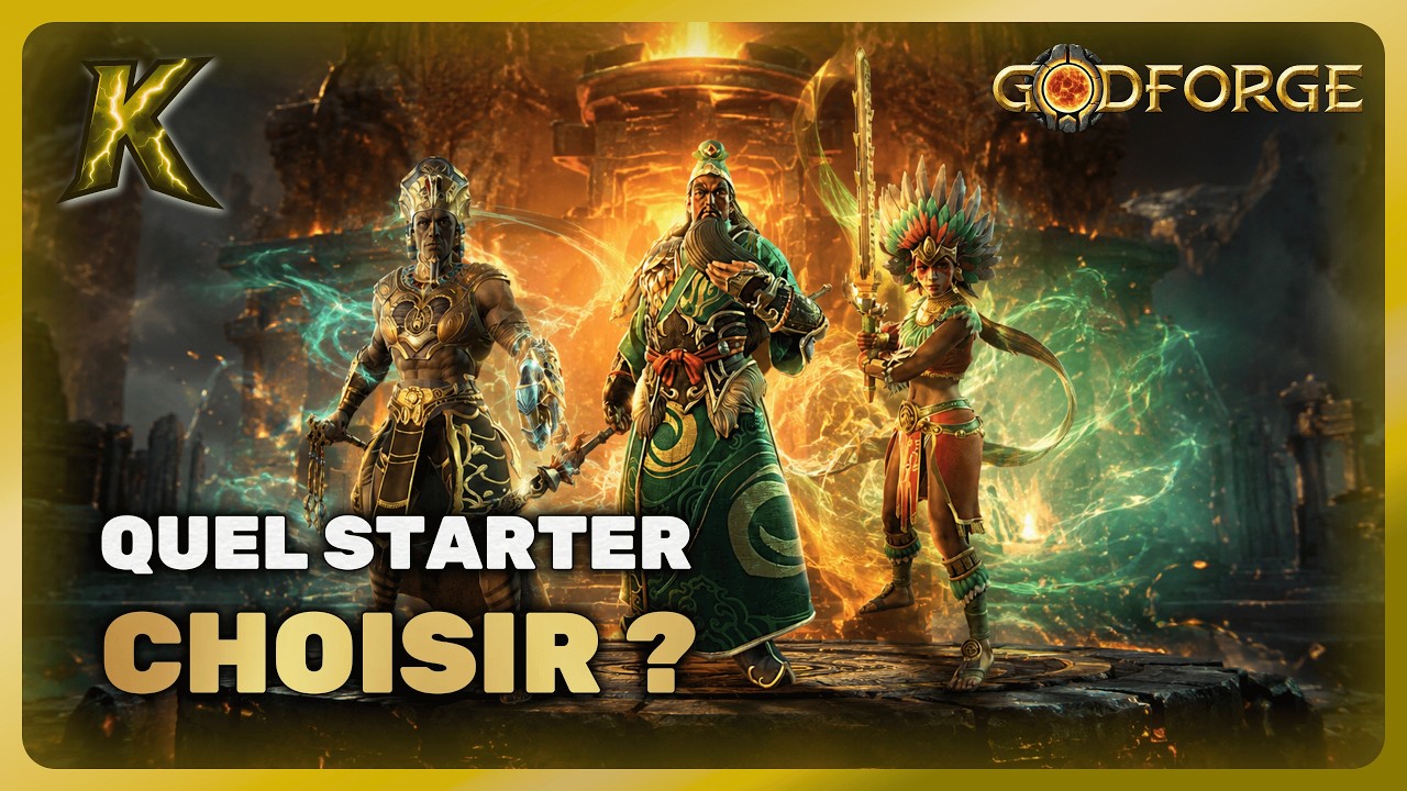 Godforge Gameplay : Avec quel starter dois-tu démarrer l'aventure ...