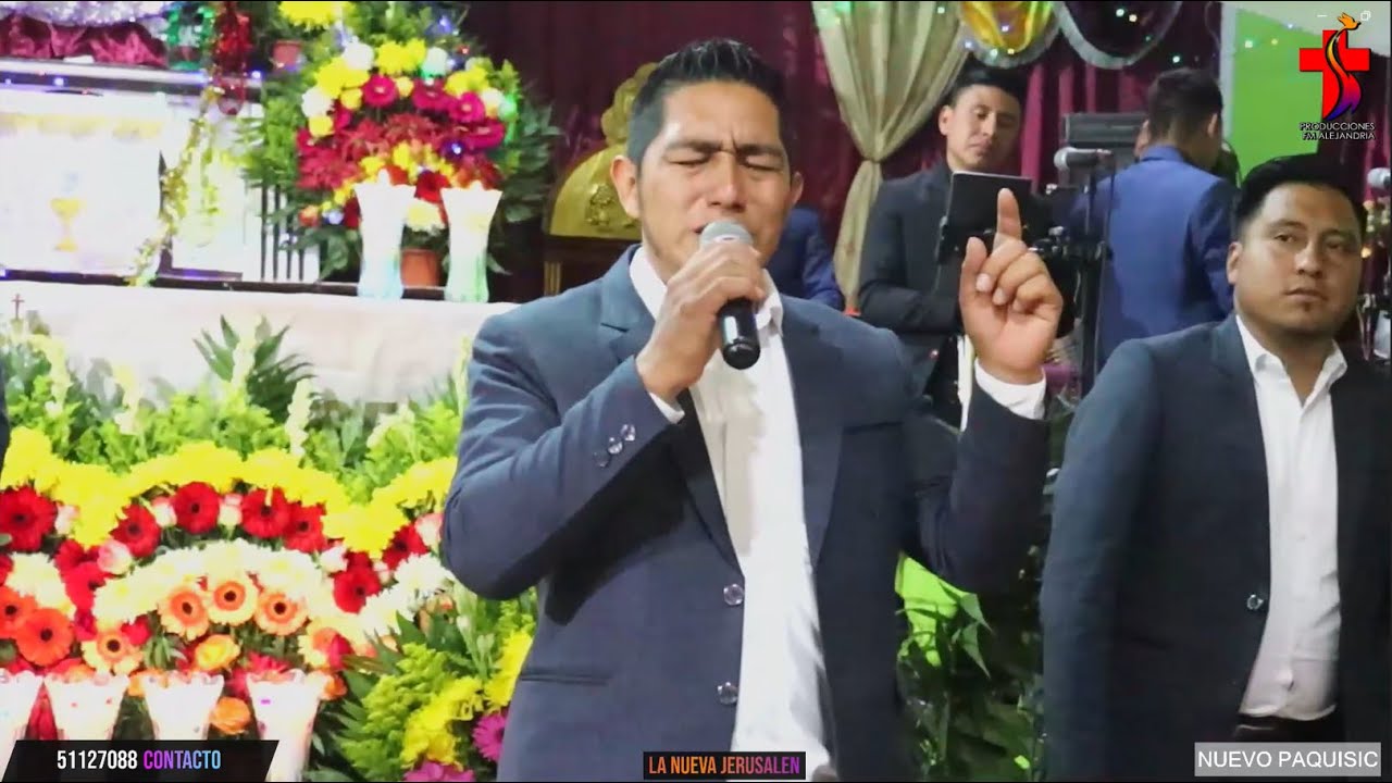 Ricardo Xocol y su grupo La Nueva Jerusalen en concierto desde el caserio Nuevo Paquisic Ixtahuacan
