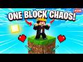 🔴I Started a ONE BLOCK SMP in MINECRAFT LIVE  #oneblock #minecraft