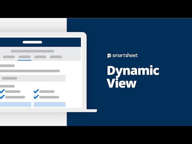 Smartsheet Dynamic View Demo