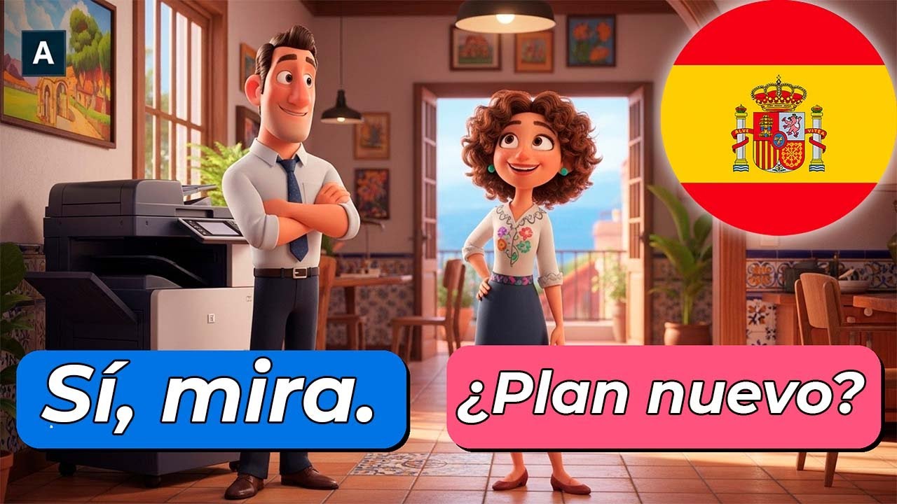 10 мини-диалогов на испанском языке: На работе (A1/A2)