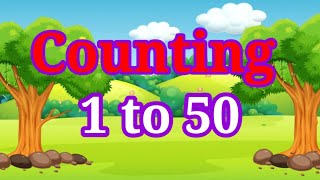 Counting 1 to 50 | ginti 1 se 50 tak | Number 1 to 50 #kidslearning