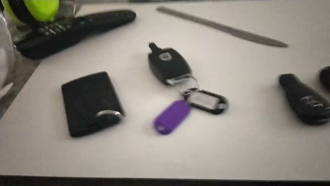 Car key  collection with secret keys spear key and the emergency  key 