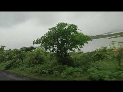 হীরাকুঁদ বাঁধের উপর দিয়ে হাতির পিঠে চড়ে 🤓