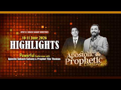 Highlights Of Apostolic & Prophetic Conference 2026 #apostlesubashsahanyministries