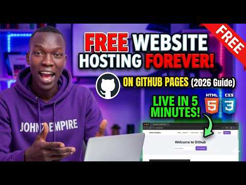 Upload Your HTML Website to GitHub Pages in Under 5 Minutes! (Free Hosting 2026)
