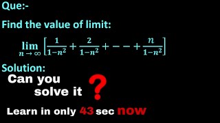 Limit solved question | limit continuity differentiability | #maths #mathematics #calculus