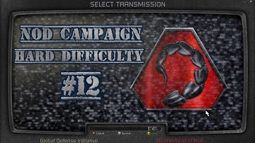Command & Conquer Remastered - NOD Mission #12 - STEAL THE CODES - Hard Difficulty