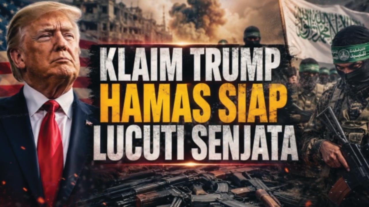 Trump's Claim, Hamas Ready to Disarm
