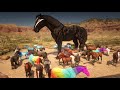 Meet The Colorful Champions Arthur S Unique Horse Taming Adventures Big Black Shark Horses 