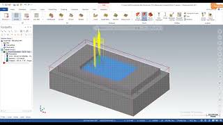 Mastercam Day-90 Pocket Milling OperationDraft Angle Type
