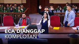 ECA DIANGGAP KOMPLOTAN DENGAN TERDAKWA STEVAN PASARIBU (2/4) MAIN HAKIM SENDIRI