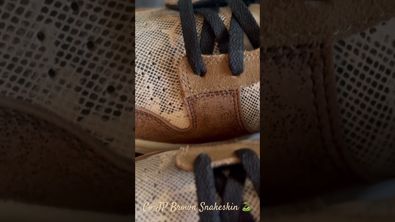 Brown Snakeskin Dunks