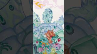 Full Turt Mode Gouache And Watercolor Painting Process