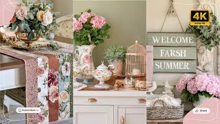 🏡 Farmhouse Handmade Summer Decor | Vintage Pastel DIY Ideas to Brighten Your Home