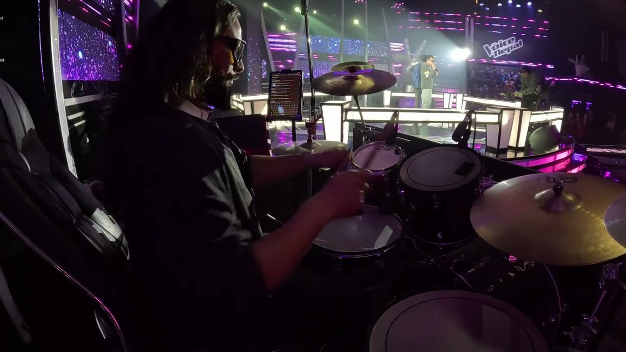 Je Chhau Timi | Drum cam   | The Voice of Nepal Season 7 -2025