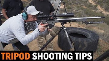 Precision Rifle Tripod Shooting Tips with Scott Satterlee