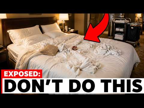 Ex-Hotel Worker Exposes 10 Things Your Housekeeper Secretly HATES You're Doing